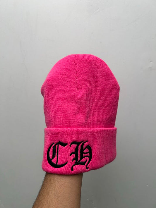 New Chrome Hearts Hot Pink Beanie