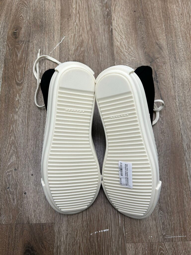 New Rick Owens DRKSHDW Ramone Hi Black Canvas sz.43