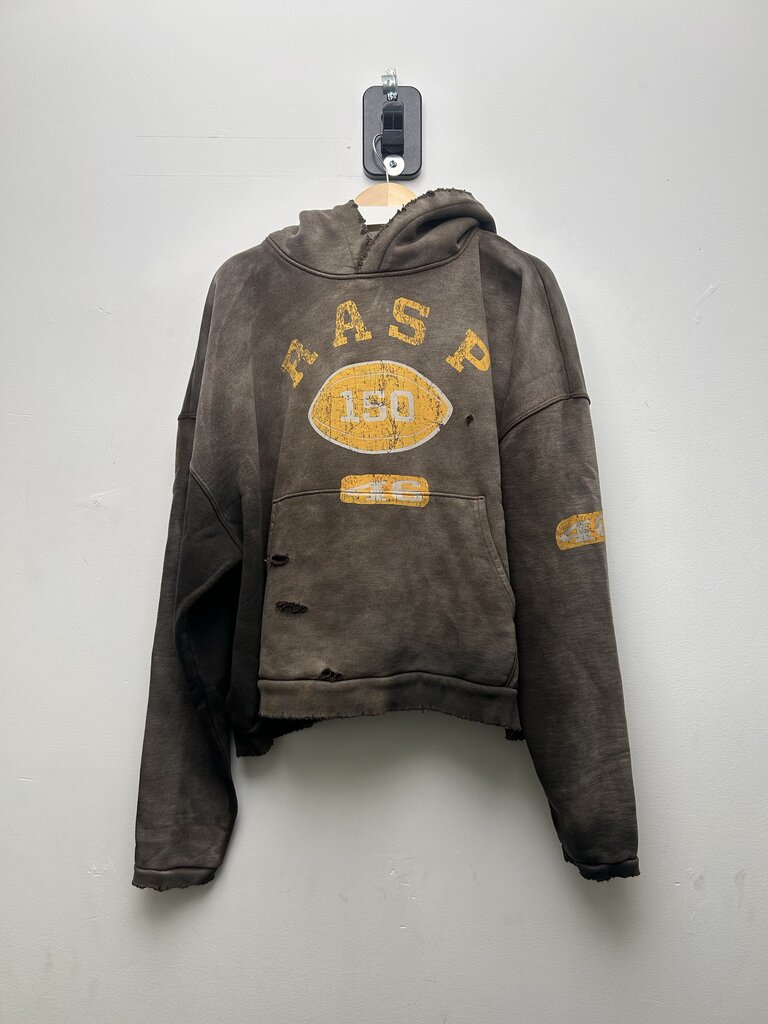 New Gv Gallery Brown Rasp Hoodie Size Large