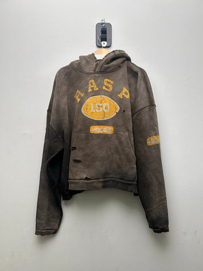 New Gv Gallery Brown Rasp Hoodie Size Large