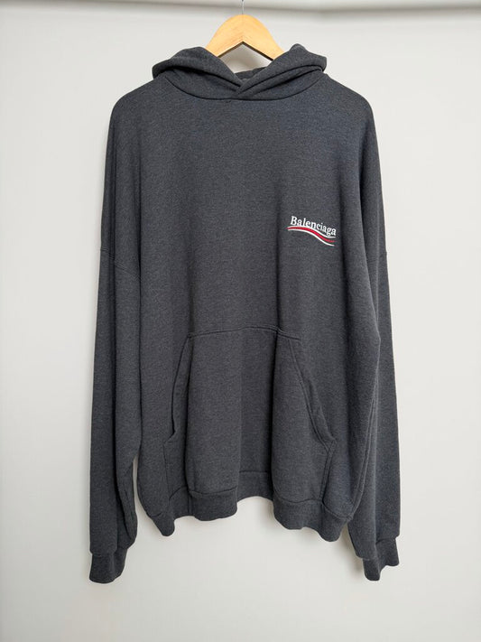 Preowned Balenciaga Heavy Presidential Hoodie Size 3 (XL)