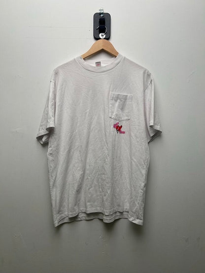 New Matty Boy Anti Promo White Tee sz.L