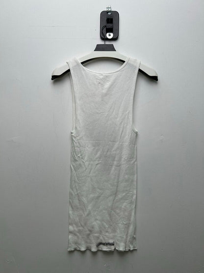 Chrome Hearts White RS Tank Sz.Large