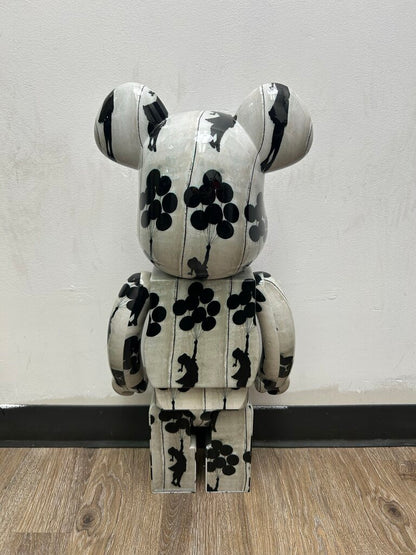 BearBrick Flying Balloon Girl Banksy 1000%