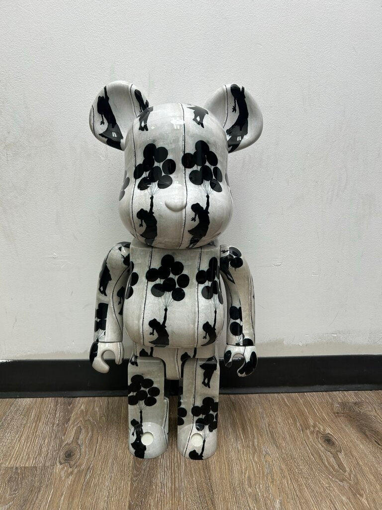 BearBrick Flying Balloon Girl Banksy 1000%