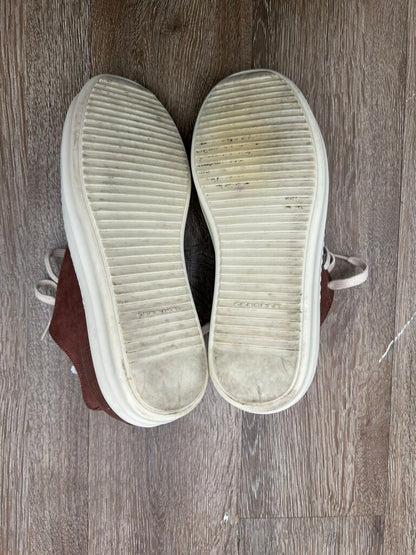 Preowned Rick Owens DRKSHDW Ramone Brown Wax Canvas Sz.42
