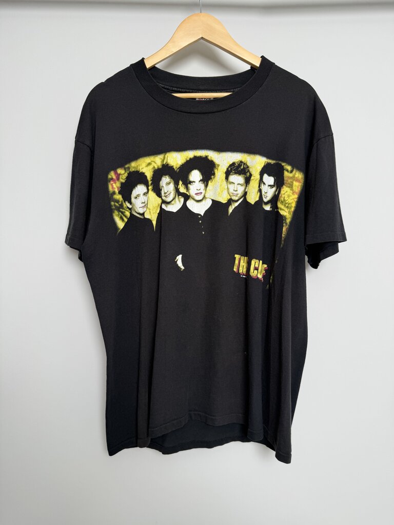 Preowned 1996 The Cure Swing Tour Black Tee size XL