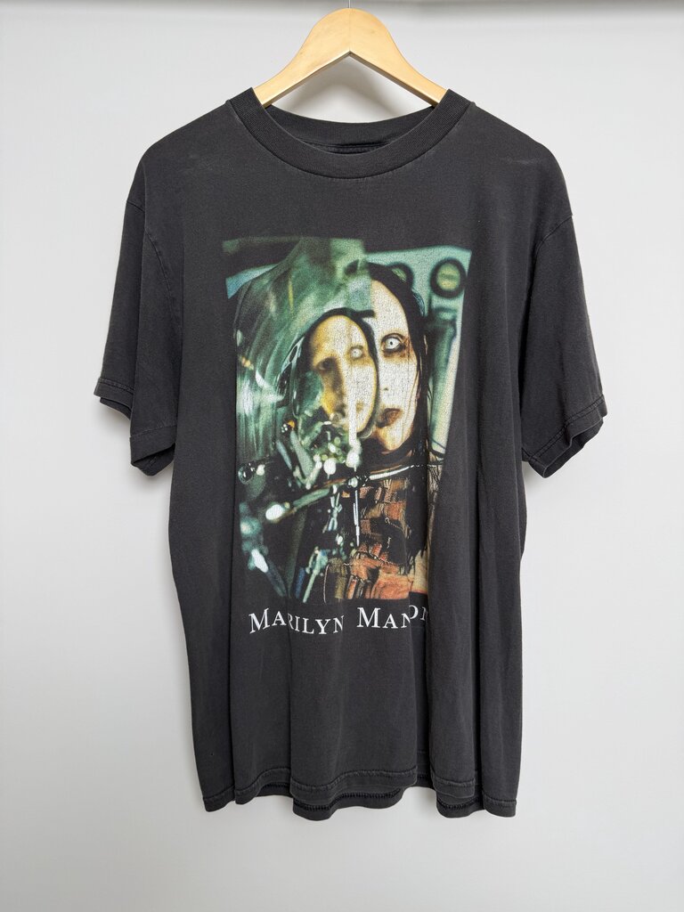 1997 Marlyn Manson Beautiful People Black Tee size L