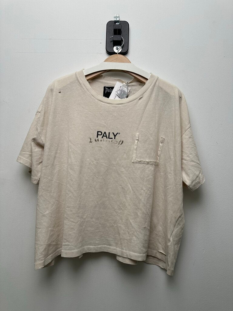New Paly Fantasy Core Cream Pocket Tee sz.L