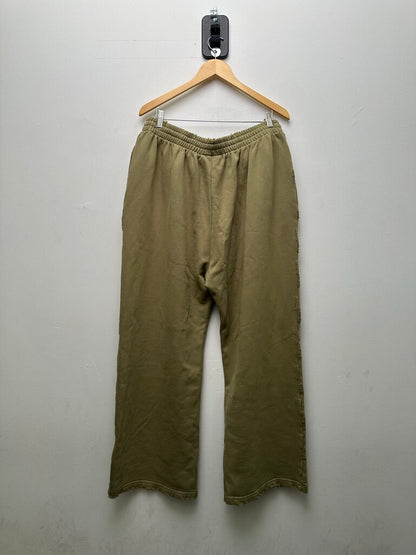 New Gv Gallery Green Olive RSP 3 Sweatpants Sz.Large