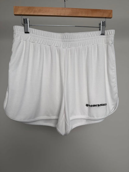 New Chrome Hearts White Shorts Sz. M