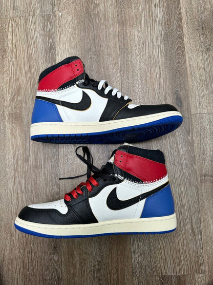 Preowned Jordan1 Fragment Union Blue Red Sz.10.5
