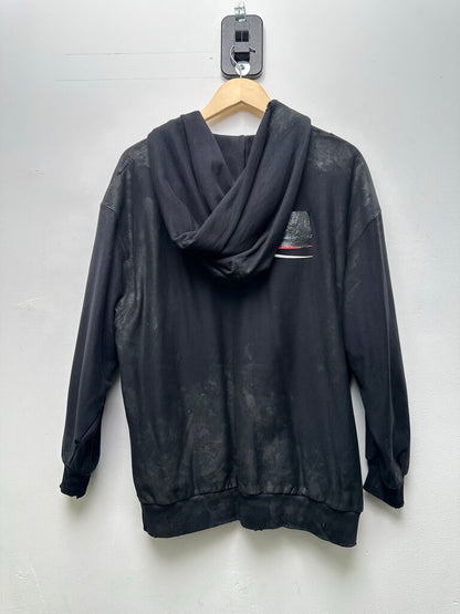 Preowned Balenciaga Mud Black Campaign Zip Up Sz.Medium