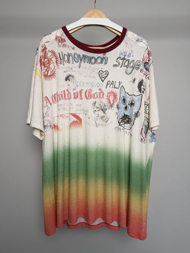 Preowned Paly Honey Moon Stage Ringer Tee size 2XL