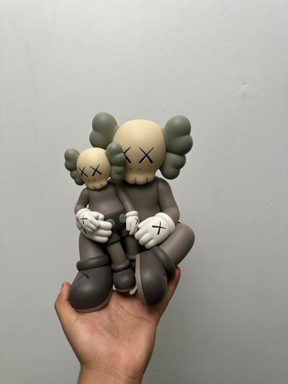 Preowned KAWS Holiday Changbai Mountain Brown Sitting Down Figure NO BOX