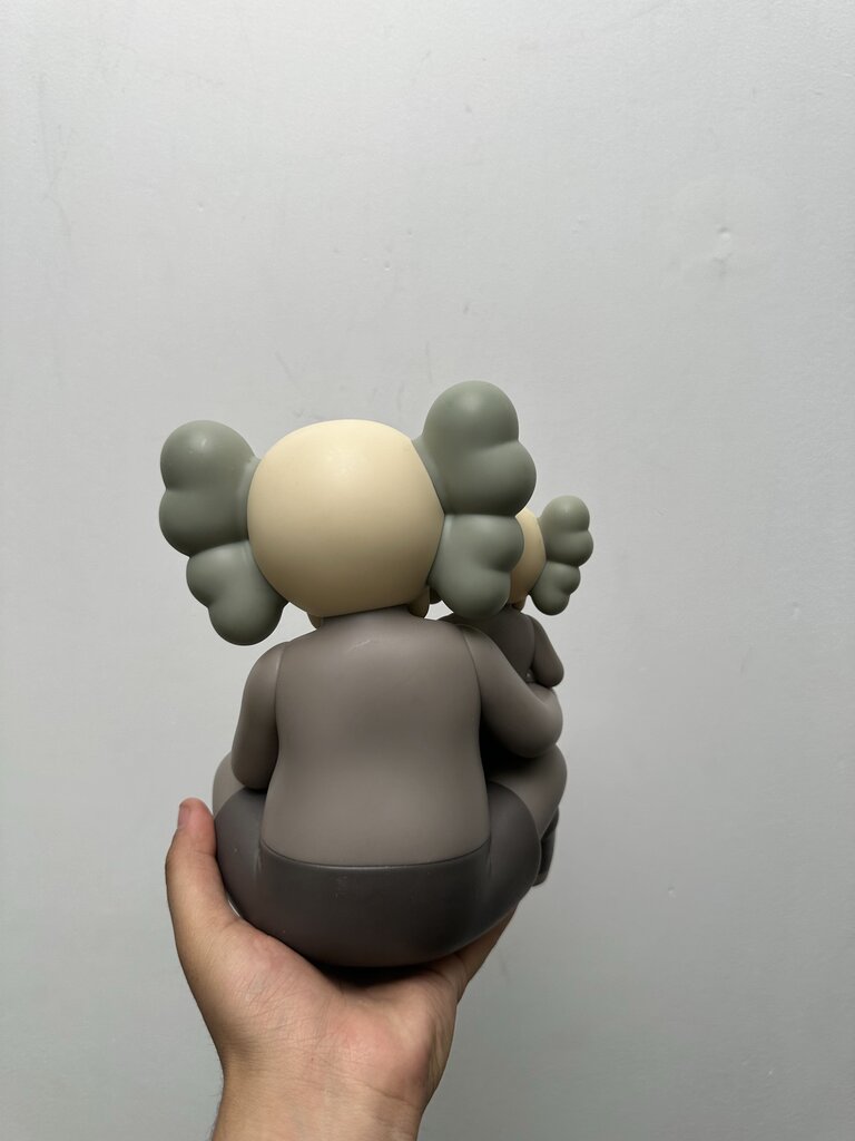 Preowned KAWS Holiday Changbai Mountain Brown Sitting Down Figure NO BOX