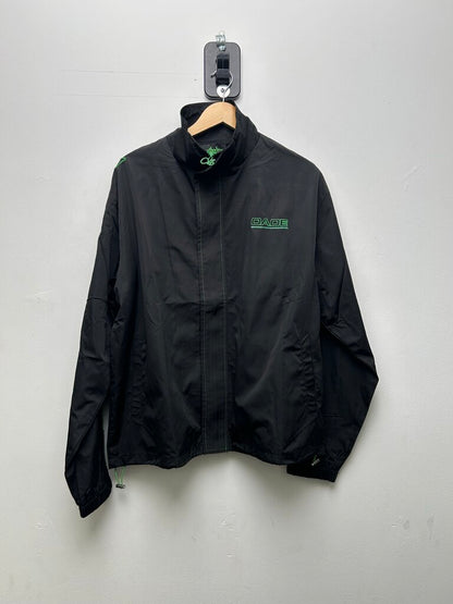Orthodox Archives Track Jacket Black Green Sz. XL