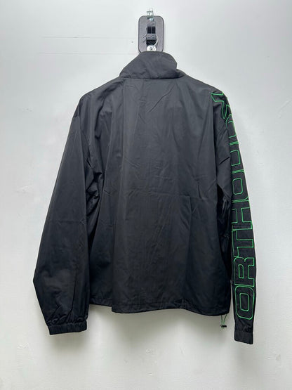 Orthodox Archives Track Jacket Black Green Sz. Medium