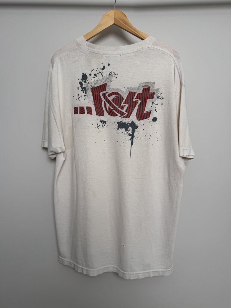 90s Lost White Tee size XL