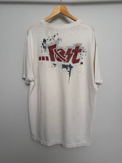 90s Lost White Tee size XL