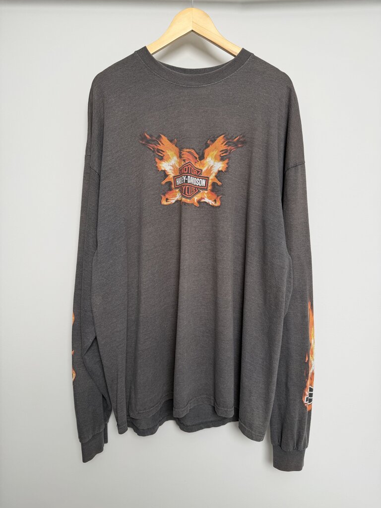 2007 Harley Davidson Revolutionary VA Grey L/S size 3XL