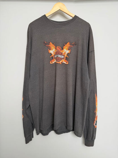 2007 Harley Davidson Revolutionary VA Grey L/S size 3XL