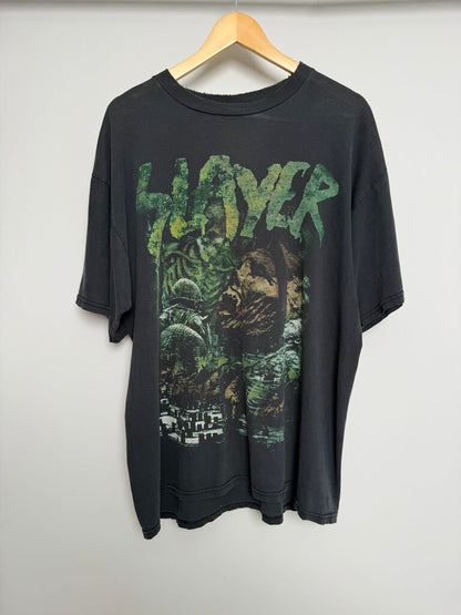 90s Slayer Black Band Tee size XL