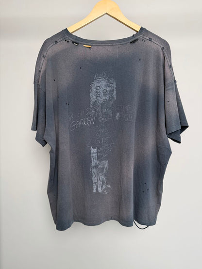 New Paly Washed Madison Tee Sz. Large