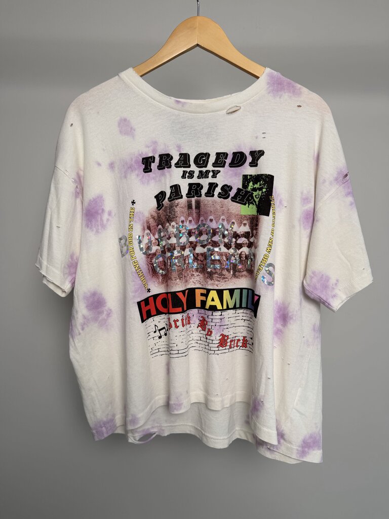 New Paly Tie Dye Holy Family Tee Sz. S