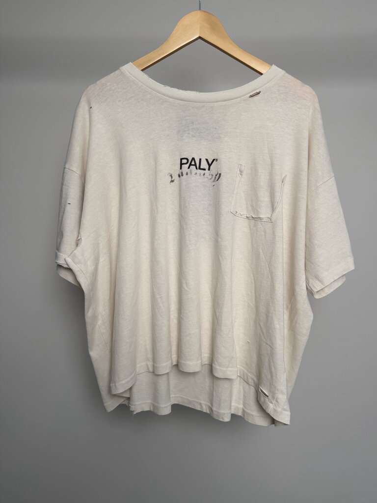 New Paly Cocaine White Tee Sz. XL