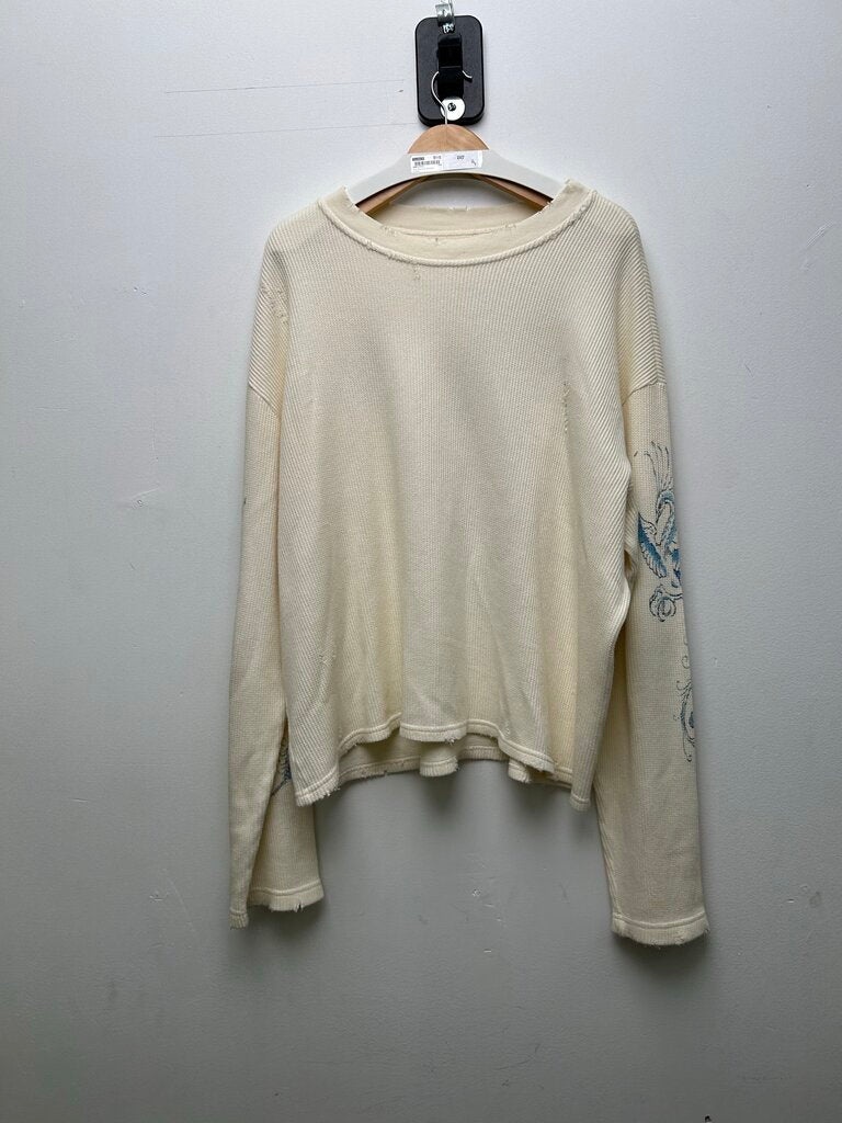 New Gv Gallery Cream Dragon Thermal Sz.XL