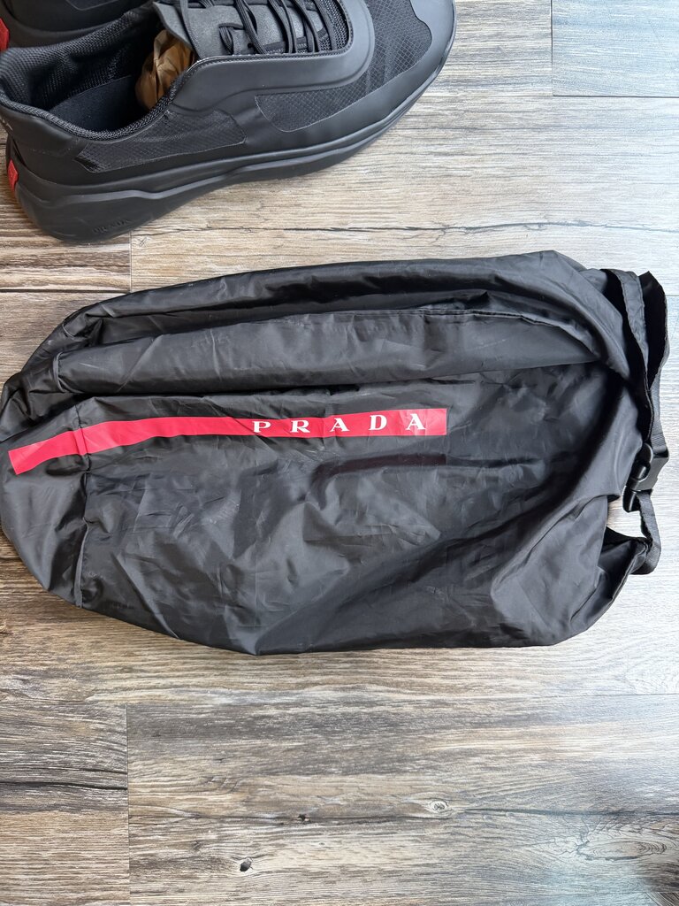 Pre-Owned Prada Black Cups Sz. 12 (No Box)
