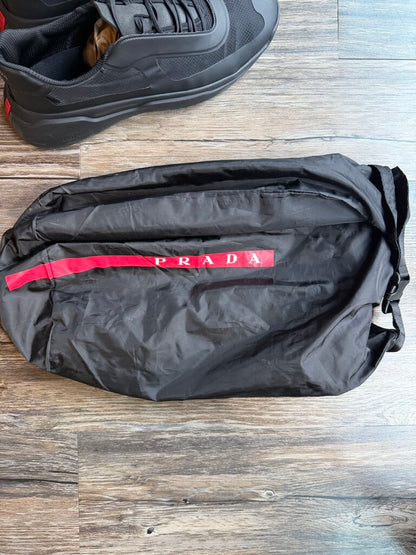 Pre-Owned Prada Black Cups Sz. 12 (No Box)