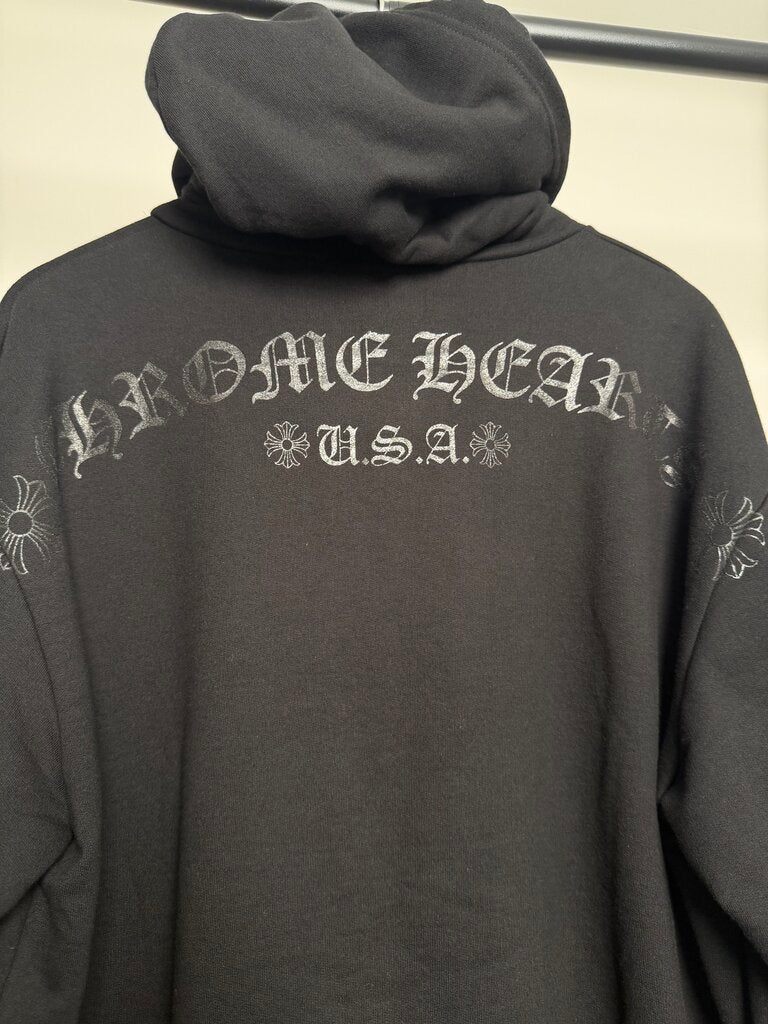 New Chrome Hearts Fleur Hoodie Sz. M