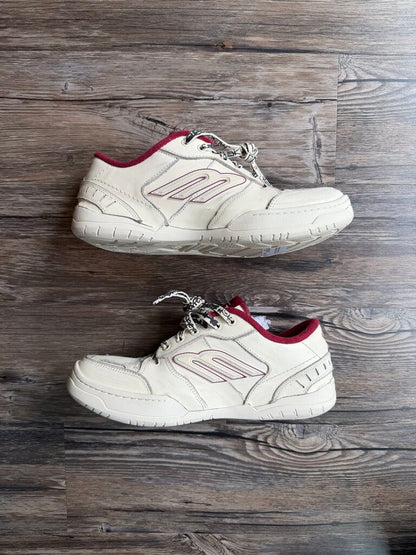 New Balenciaga Hamptons Cream/Maroon Sneaker Sz. 42