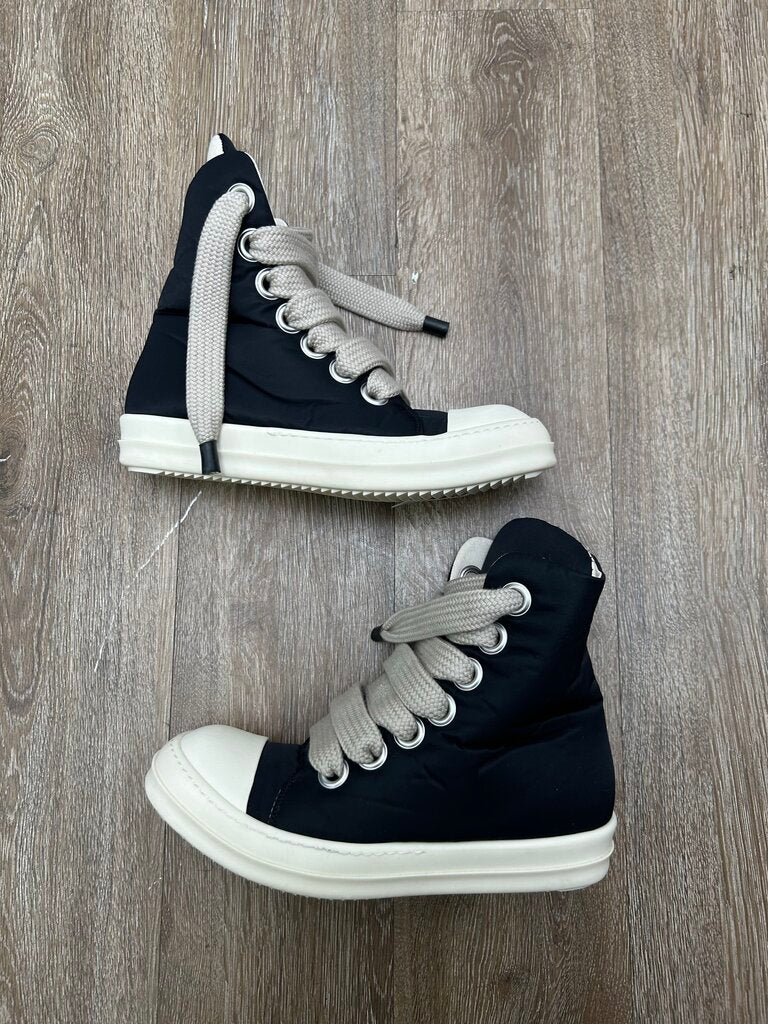 Preowned Rick Owens Ramone High Puff Jumbo Lace Size 41