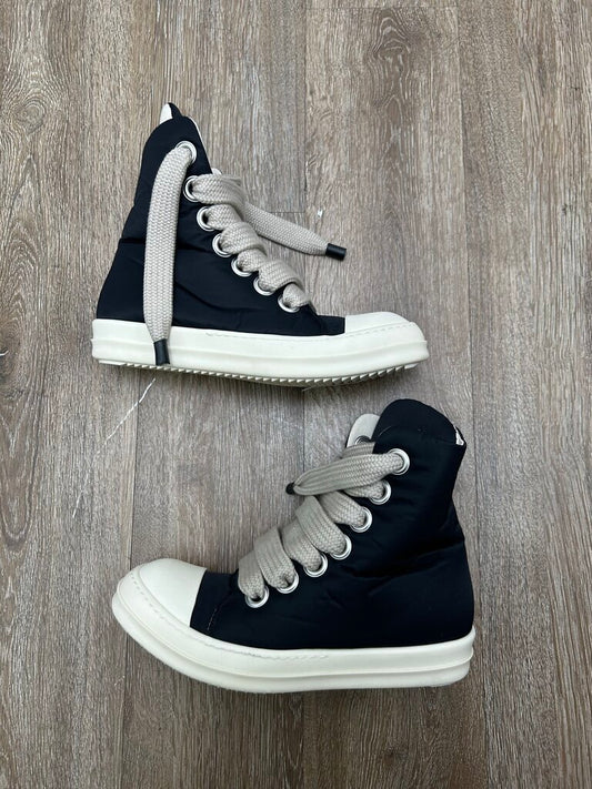 Preowned Rick Owens Ramone High Puff Jumbo Lace Size 41