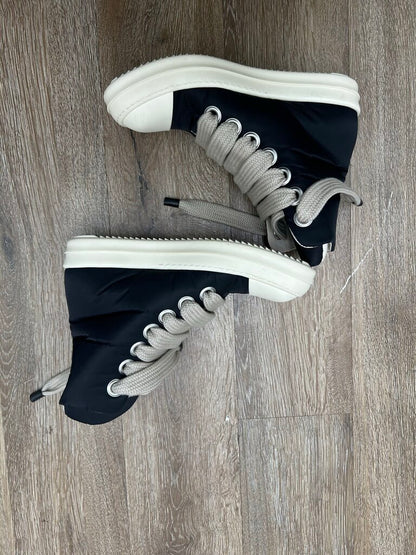 Preowned Rick Owens Ramone High Puff Jumbo Lace Size 41