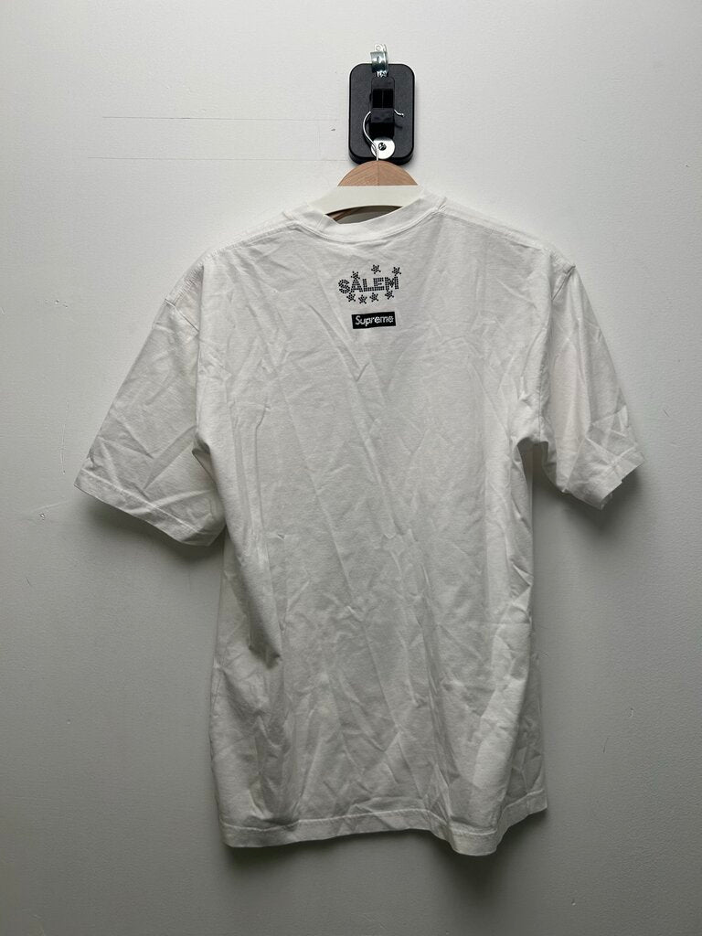 New Supreme Salem Rhinestone Tee Size Small