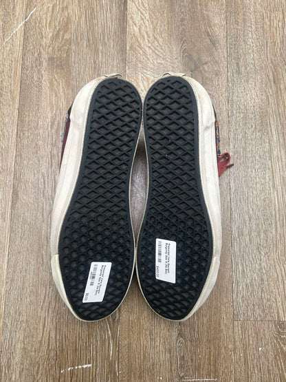 Preowned Vans Souvenir Burgundy Size 10 (No Box)