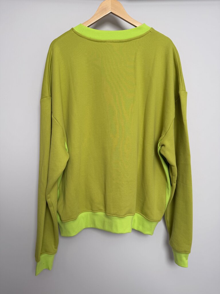 New Hidden Season Lime Crewneck Sz. XL