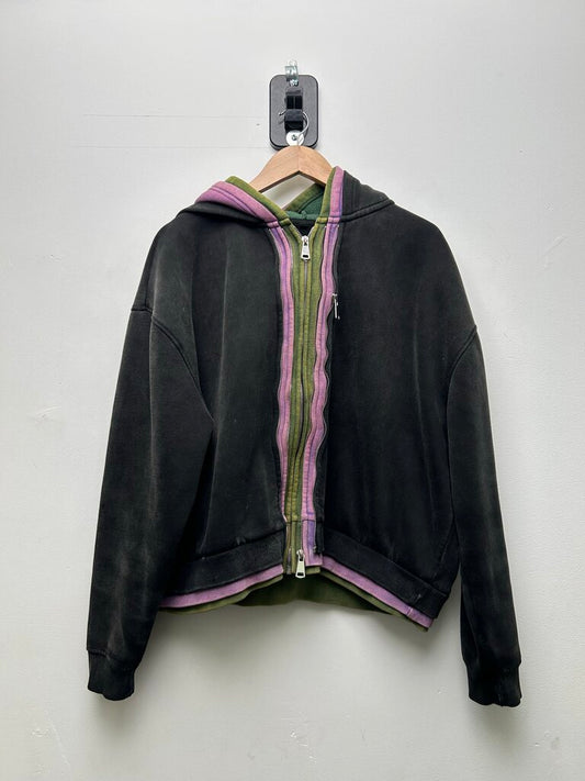 Preowned Gv Gallery 3 Layer Zip Size Medium