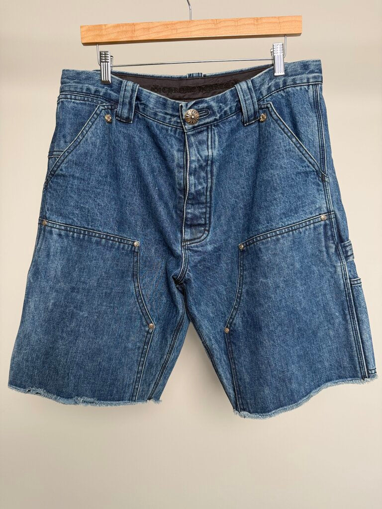 New Chrome Hearts Indigo Double Knee Sz. 33