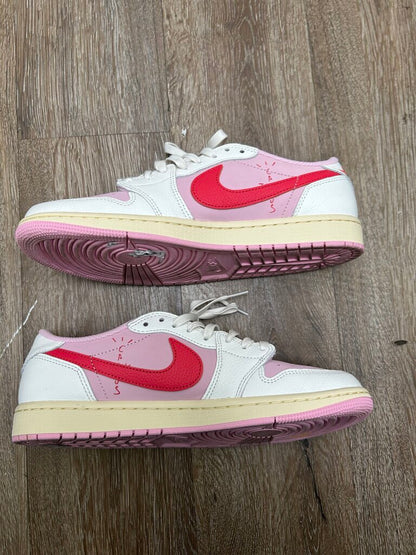 Preowned Jordan 1 Travis Scott Tropical Pink sz.9