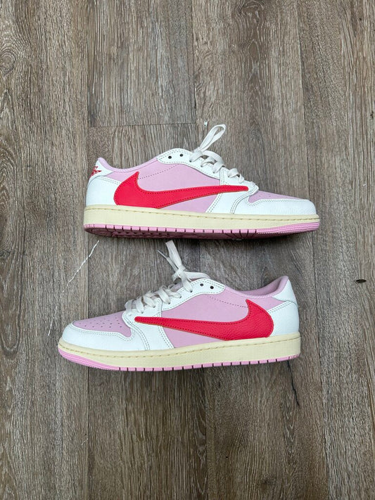 Preowned Jordan 1 Travis Scott Tropical Pink sz.9