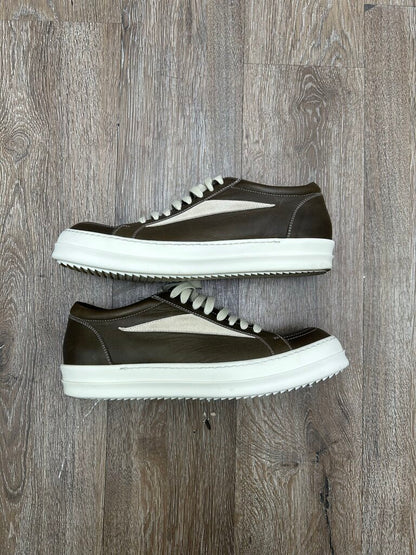 Preowned Rick Owens Vans Mainline Olive Size 44 (No Box)