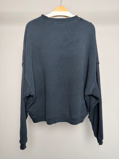 New Paly Mythes Black Distressed Crewneck size M/L