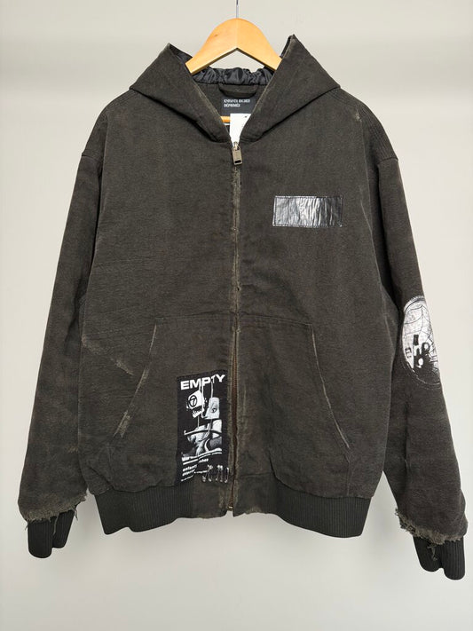 ERD War Started Black Work Jacket size XL