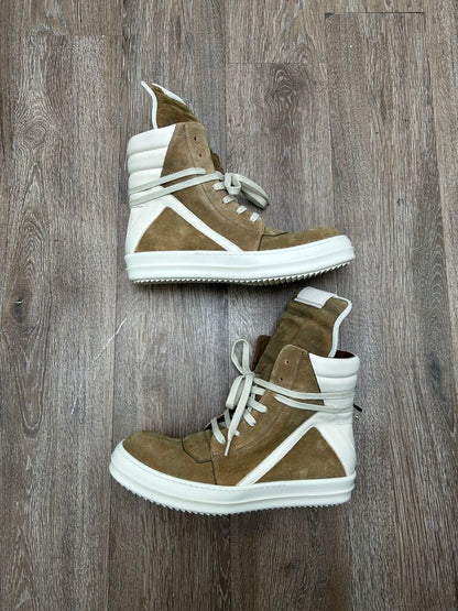 New Rick Owens Geobasket Sumi Brown Milk sz.42