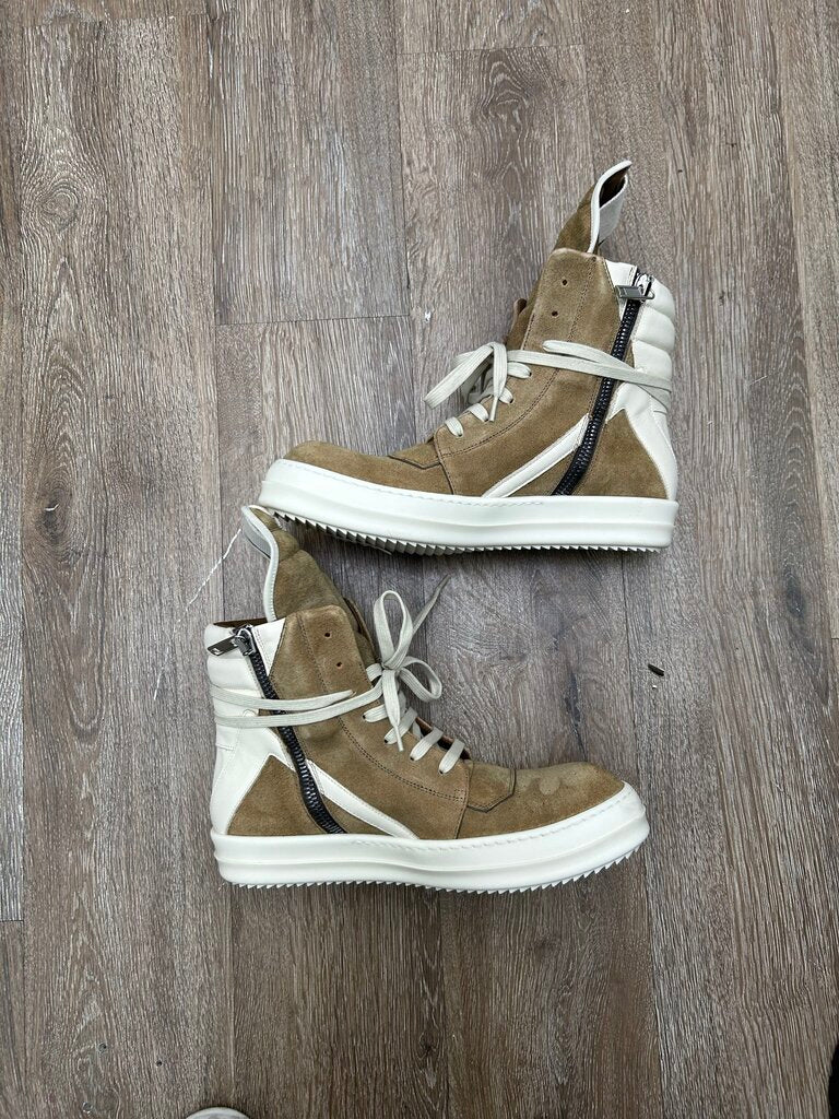New Rick Owens Geobasket Sumi Brown Milk sz.42